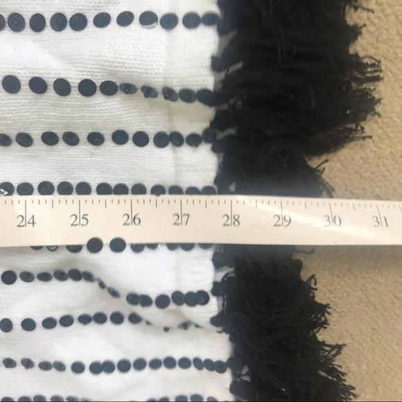 🦋 Storybook Knits black on white sweater M NWT - Picture 5 of 9